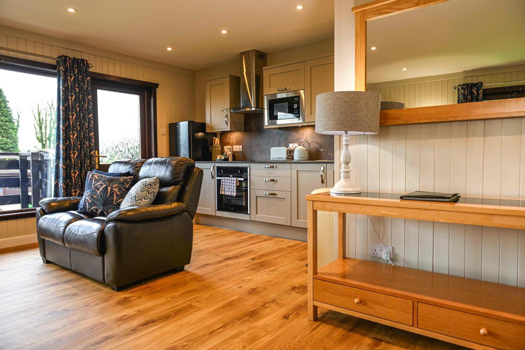 Bluebell Lodge 24 With Hot Tub Newton Stewart Exteriér fotografie